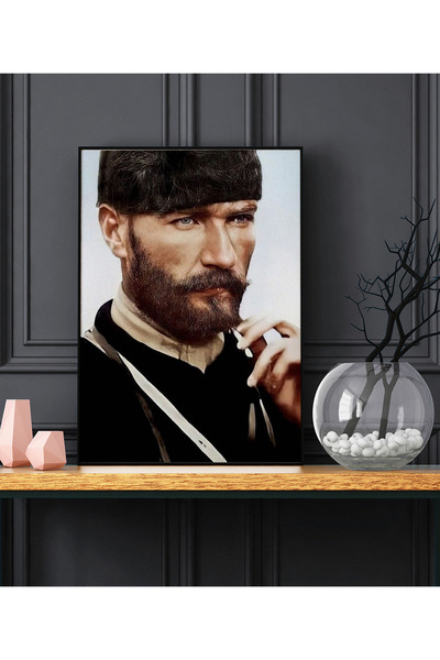 Sticksy Mustafa Kemal ATATÜRK Poster - Çerçevesiz Duvar Posteri
