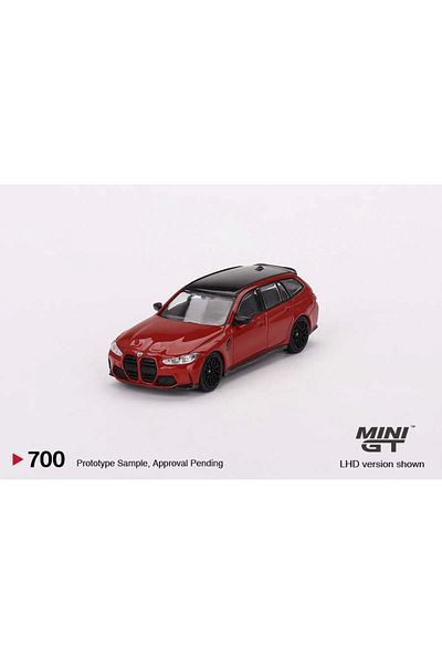 mini gt : 1/64 Bmw M3 Competition Touring Toronto Red Metallic
