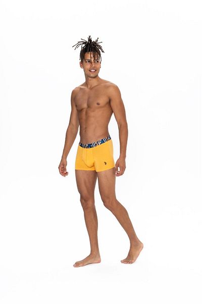 U.S. Polo Assn. Ανδρικά, Αδειοδοτημένα, USPA, Νέα Συλλογή, Comfort, 95% Βαμβάκι, 5% Elastane Σετ Boxer 3 τεμαχίων (σε κουτί)