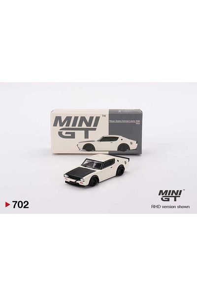 mini gt 1/64 Nissan Skyline Kenmeri Liberty Walk White