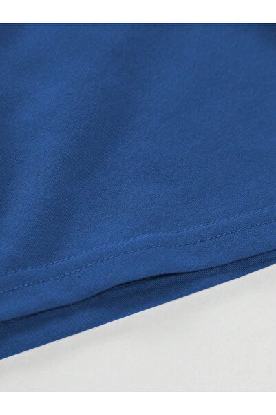 Tarzsokak Manfinity Homme Erkek Harfli Grafik Bel Şortu Tişört ve Şort Takımı