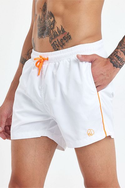 MADZEYMODA Ανδρικό σορτς λευκής κολύμβησης Premium LS-95344
