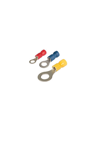 tbloc Irt 802 1,5-2,5/8,4 Blue Insulated Round Cable Lug Pack of 200