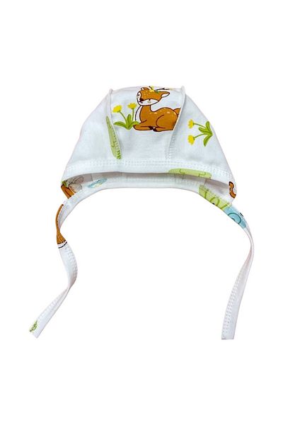 greenmoss Newborn Deer Patterned Baby Hat