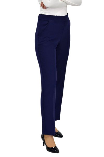 Nazal Women's Fabric Pants, Elastic Belt Bgl-St04320