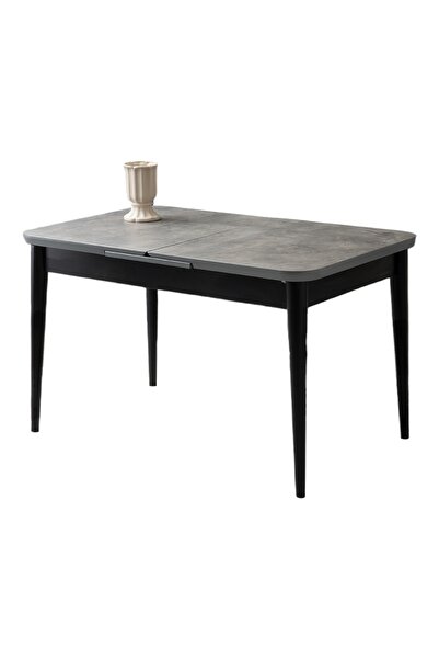 Viento Mobilya Kelebek Tekno Retro Gümüş Desen Açılır 130X80 Masa (Açılımış Ö...