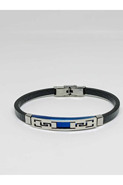 mama india alaçatı Men's Vegan Surgical Steel Bracelet, Modern Design, 20 cm ...
