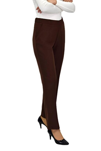 Nazal Kadın Kumaş Pantolon Kemer Lastikli BGL-ST04320