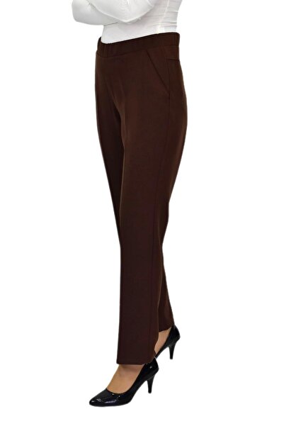 Nazal Kadın Kumaş Pantolon Kemer Lastikli BGL-ST04320