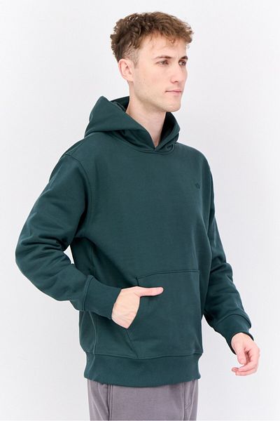 adidas Men Hooded Long Sleeve Brand Logo Hoodies, Green