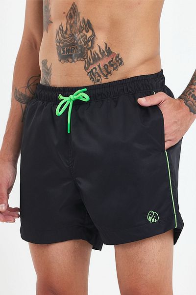 MADZEYMODA Ανδρικό σορτς μαύρης κολύμβησης Premium LS-95344