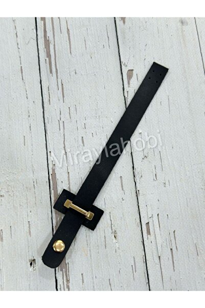 miraylahobi Leather Bridge Closure Cover Black