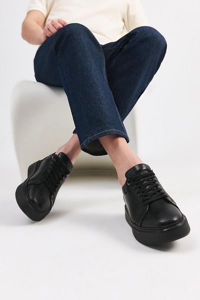 Yaya by Hotiç Schwarze Herren-Freizeitschuhe 02AYY 308500 A100