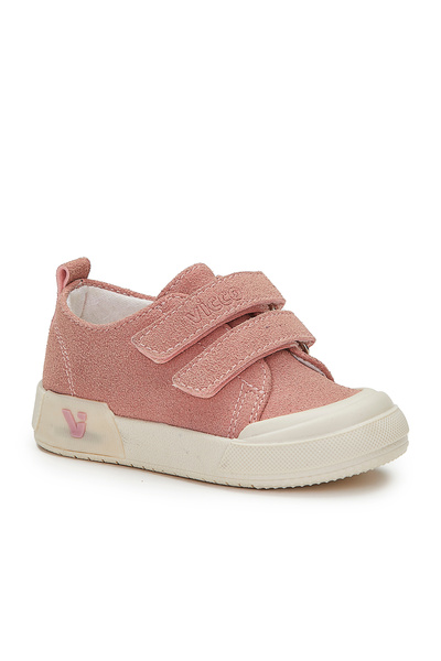 Vicco حذاء ماجو بوتيز المضاء للأطفال - وردي فاتح كاجوال