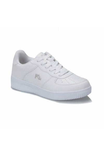 lumberjack Unisex White Finster Lace-Up Shoes Sneaker