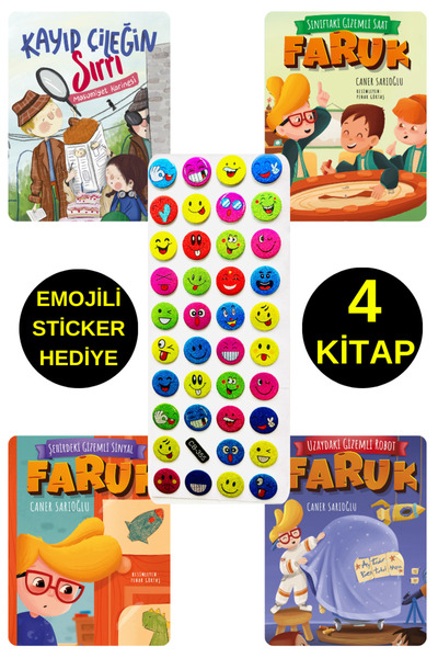 Timaş Çocuk EMOJİLİ  STİCKER HEDİYE  - OKUL ÖNCESİ RESİMLİ KİTAPLAR  - KAYIP ...