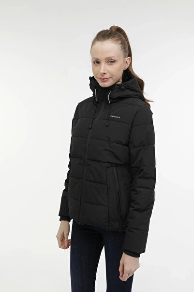 lumberjack Apreski 2Sn31 Women's Coat - Black Coat