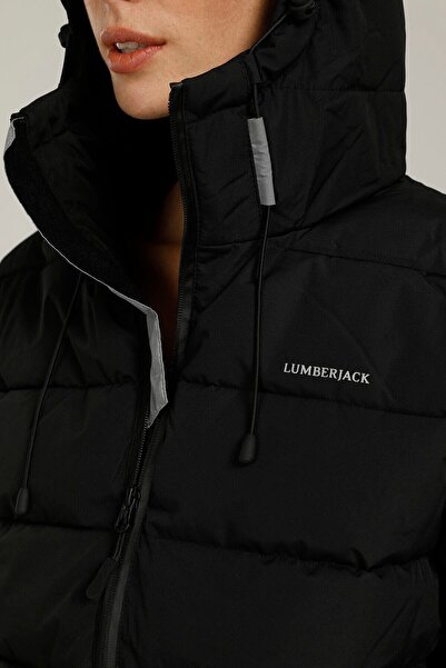 lumberjack Sn31 Apreskı Coat 1Pr Black Women's Short Coat Coat