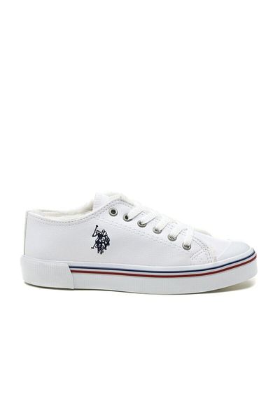 U.S. Polo Assn. Penelope Krk. 1Pr White Women's Pool Sole Sneaker Sneaker