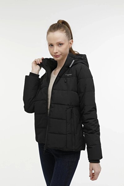 lumberjack Apreski 2Sn31 Women's Coat - Black Coat
