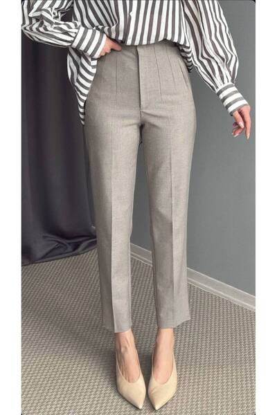 B1butik ORİJİNAL ZR ETİKETLİ BEJ RENGİ PANTOLON