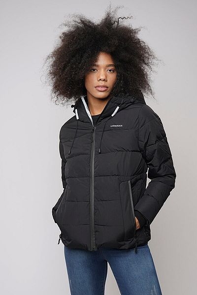lumberjack Short Coat (Black-Red) Softshell Fleece