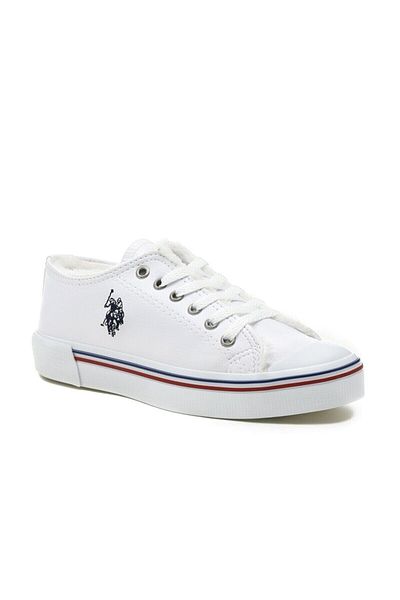 U.S. Polo Assn. Penelope Krk. 1Pr White Women's Pool Sole Sneaker Sneaker