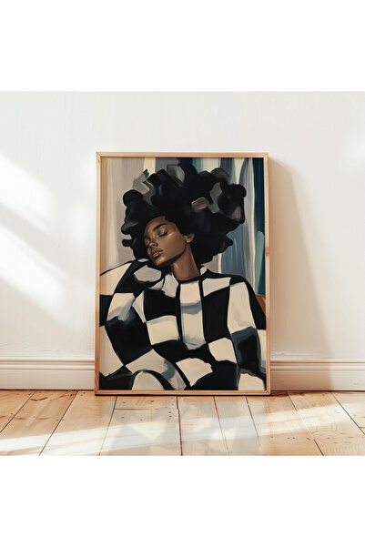 woodhomeworks Tek Bohem Tablo Salon Ofis Dekor Ttk