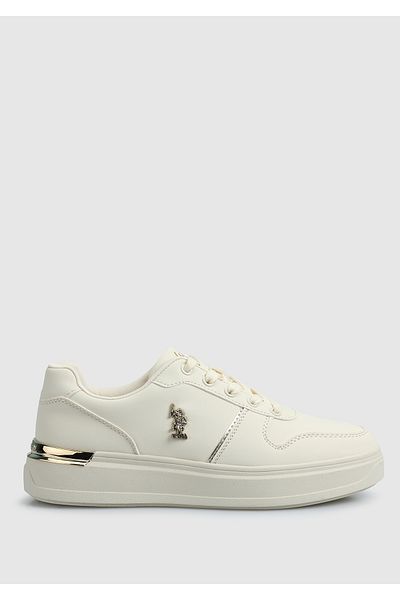 U.S. Polo Assn. Alka Beige Women's Sneaker Sneaker