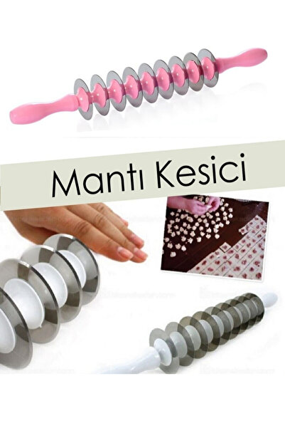 Best 9 Bıçaklı Pratik Merdane Mantı Kesme Aparatı