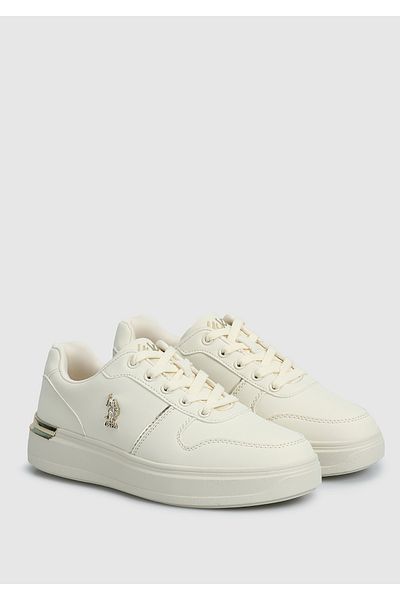 U.S. Polo Assn. Alka Beige Women's Sneaker Sneaker