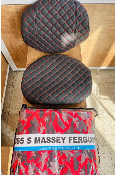 metingiyim MASSEY FERGUSON 265 S KABİNSİZ BRANDA DERİ KOLTUK KILIFI