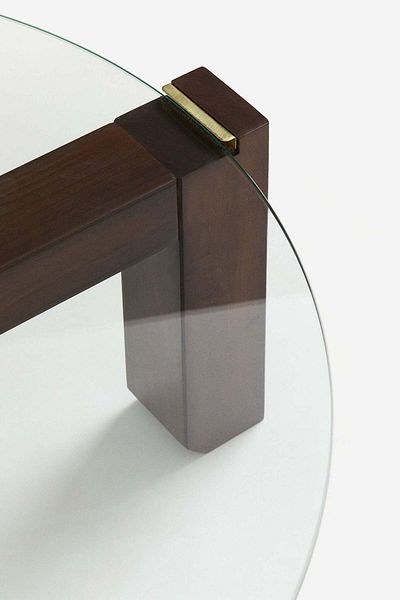 H&M Glass-top coffee table
