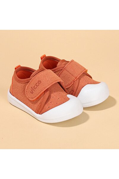 Vicco V1083922 First Step Orange Baby Girl Shoes