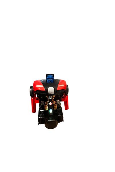 Toys Avm سيارة بوجاتي بامبليبي تتحول إلى روبوت مزود بالصوت والضوء