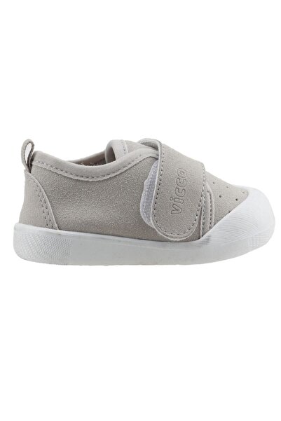 Vicco V1084026 First Step Gray Baby Boy Shoes