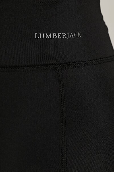 lumberjack Ct125 Basıc Leggıngs 1pr Siyah Kadın Tayt Tayt
