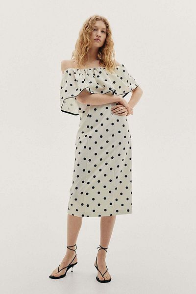 H&M Off-the-shoulder dress