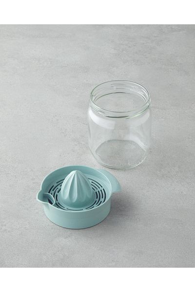 English Home Zoe Glass Lemon Squeezer 425 ml Green