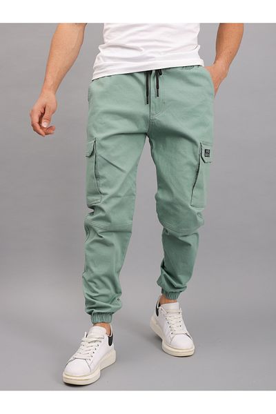 a02teks Men's Cargo Pocket Pants