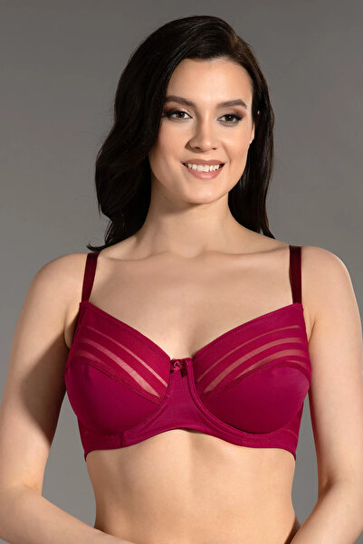 Fily الملابس الداخلية الجديدة BRA Underwire غير مدعومة من التول مفصلة حجم كأس...