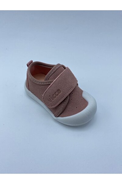 Vicco V1012274 First Step Powder Pink Baby Girl Shoes