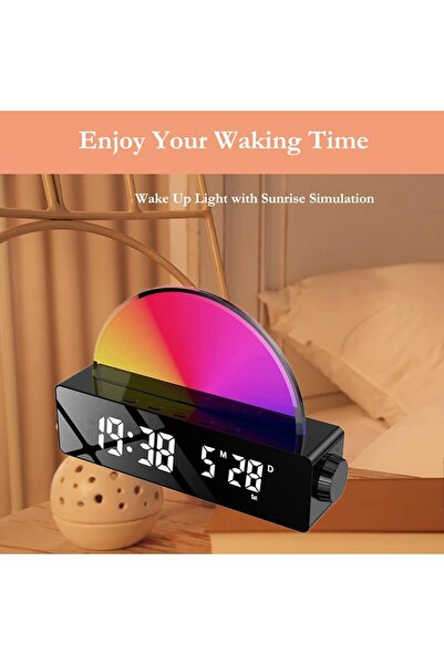 Armasse LED MASA SAAT  TERMOMETRE GÜNDOĞUMU