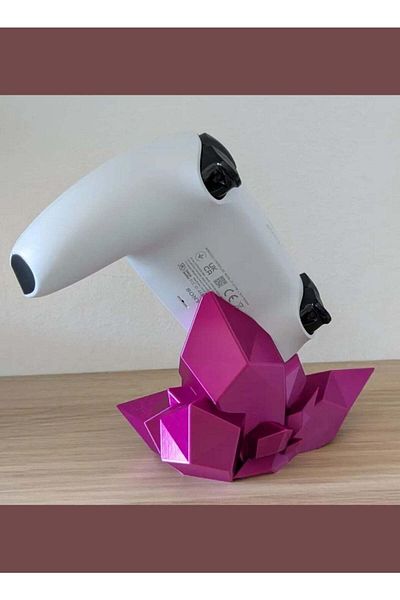3D Brothers حامل وحدة تحكم بلاي ستيشن 5 - تصميم شفاف للغاية