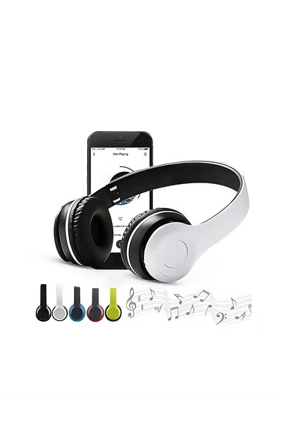 giyitec Çocuklar için Bluetooth Kafaüstü Kulaklık Aux Kablo ve Hafıza Kartı Girişli Pubg