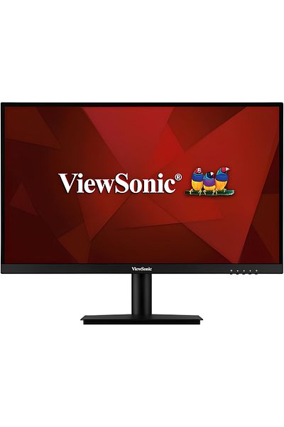 ViewSonic | شاشة VA2406-H مقاس 24 بوصة بدقة Full HD 1080p وتردد 75 هرتز وزمن استجابة 4 مللي ثانية وتقنية العناية بالعين SuperClear VA