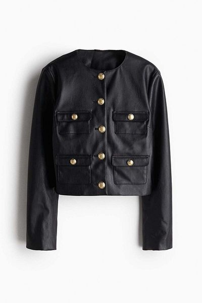 H&M Coated jacket