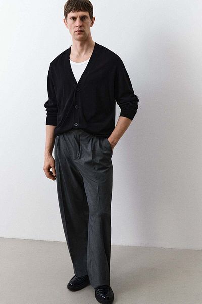 H&M Regular Fit Fine-knit cardigan
