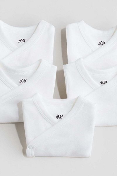 H&M 5-pack Cotton Bodysuits