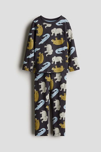 H&M Patterned jersey pyjamas
